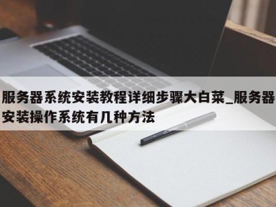 上海服务器系统安装教程详细步骤大白菜_服务器安装操作系统有几种方法 