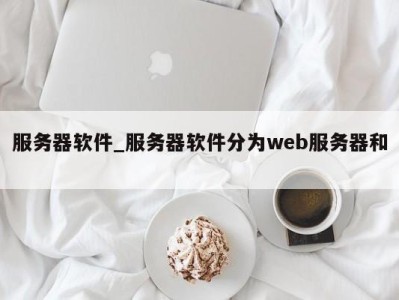 上海服务器软件_服务器软件分为web服务器和 