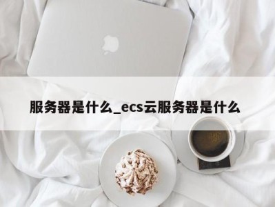 上海服务器是什么_ecs云服务器是什么 