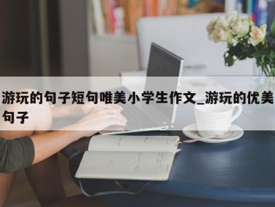 上海游玩的句子短句唯美小学生作文_游玩的优美句子 